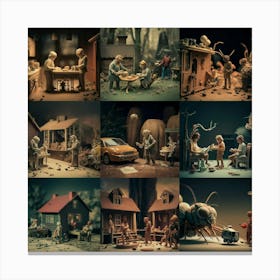 Miniatures Canvas Print