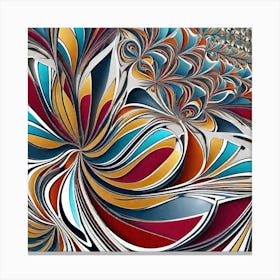 Abstract Fractal Canvas Print