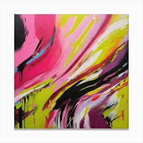 Modern Abstract Painting Canvas Print