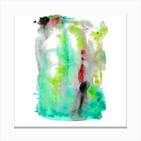 Modern Watercolor Painting, Abstract Art, Wall Home Decor 3 Canvas Print