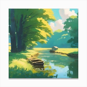 Landscape Painting 197 Canvas Print