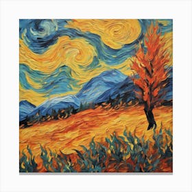 Starry Night 2 Canvas Print