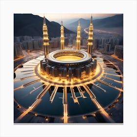 Islamic Mosque 2 Canvas Print