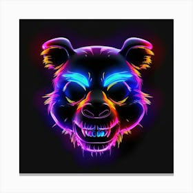 Neon Panda Stampe su tela