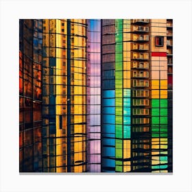 Shanghai Skyline Canvas Print