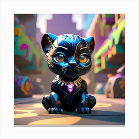 Black Panther 5 1 Canvas Print