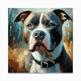 Pit Terrier Canvas Print