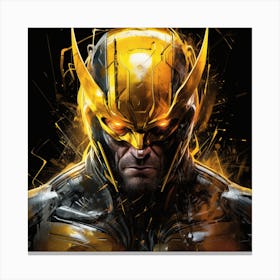 Wolverine Mechanical Ferocity Canvas Print