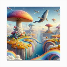 Rainbow In The Sky 18 Canvas Print