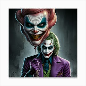 Joker 498 Canvas Print