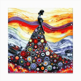 Belle Dress - Belle You Canvas Print