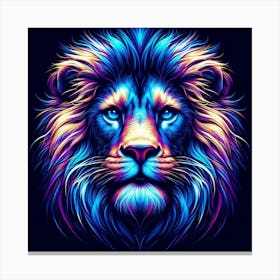 Lion Head Canvas Print