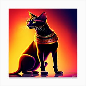 Egyptian Cat 8 Canvas Print