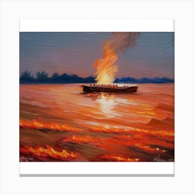 The Raft Is Not the Shore Canvas Print