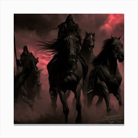 Dark Horsemen Canvas Print