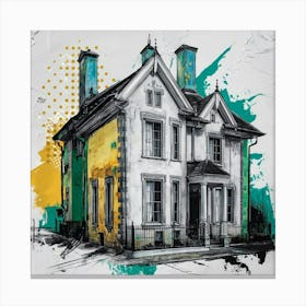 House Canvas Print Canvas Print