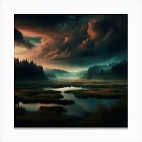 Landscape - Landscape Stock Videos & Royalty-Free Footage 6 Canvas Print