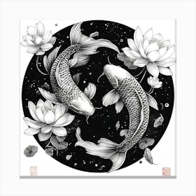 Koi Fish 2 Canvas Print