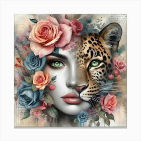 A captivating blend 3 Canvas Print