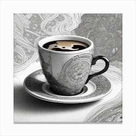 Coffee Cup 2 Canvas Print