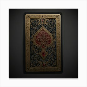 Tarot Card Canvas Print