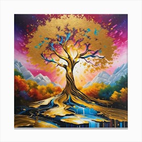 Tree Of Life 305 Canvas Print