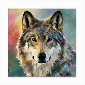 Grey Wolf Canvas Print
