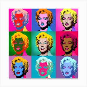 MARILYN MIX9 Canvas Print