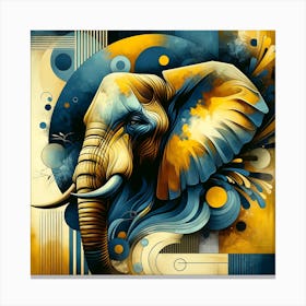 Elephant 02 Canvas Print