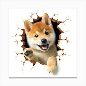 Shiba Inu 1 Canvas Print