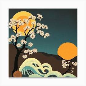 Cherry Blossoms Canvas Print