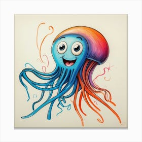 Octopus 103 Canvas Print