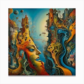 'The City Of Dreams' Canvas Print