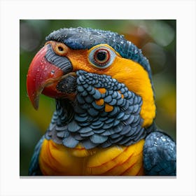 Colorful Parrot 35 Canvas Print