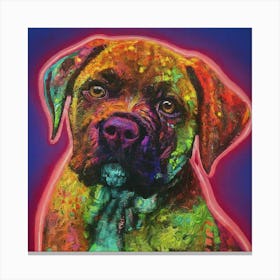 Boxer Dog Canvas Print