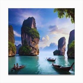 Thailand beautiful view Canvas Print