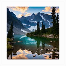 Summit Serenity Canvas Print