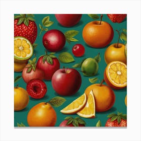 Ripe Fruit Canvas Print