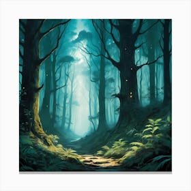 The Enchanted Forest Canvas Print