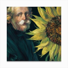Sunflower By Van Gogh 1 Canvas Print