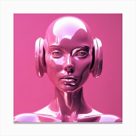 Pink Mannequin 1 Canvas Print