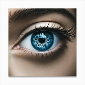 Blue Eye 12 Canvas Print