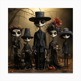 Day Of The Dead 3 Canvas Print