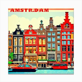 Amsterdam 1 Canvas Print