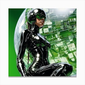 Black Widow 1 Canvas Print