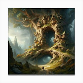 Tree Of Life 25 Canvas Print