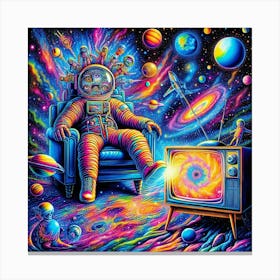 "Long Distance Analog" Cosmic Knots Collection [Risky Sigma] Canvas Print
