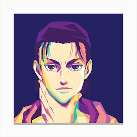 Eren Yeager Anime Canvas Print