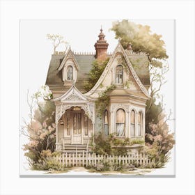 Victorian House 4 Canvas Print