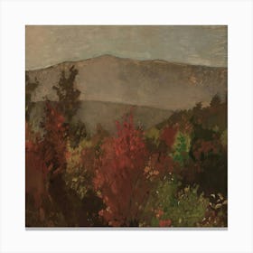 Autumn In The Mountains Canvas Print